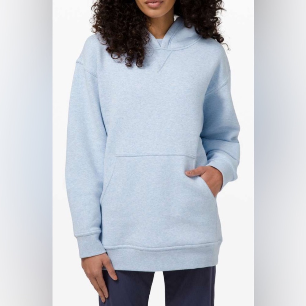 NWOT Lululemon All Yours Hoodie Heathered Core Ultra Light Grey - Picture 1 of 8